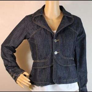 Jealous Denim Blue Jean Jacket. Sz Med.